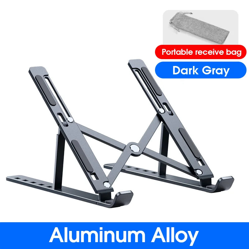 Support Laptop – Réglable & Pliable pour MacBook et PC