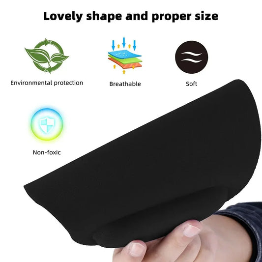 Tapis de Souris avec Repose-Poignet – Soulage les Douleurs, Surface Antidérapante, Ultra Confort